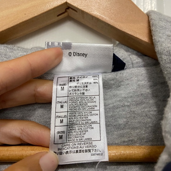 Walt Disney World Kids Lined Hooded Mickey Mouse Jacket - Picture 8 of 14